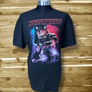 Star Wars Men's Graphic T-Shirt Darth Vader‎ Luke Leia size XL - New with Tags